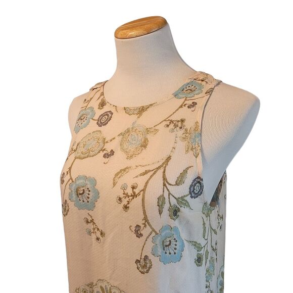 Intimately Free People Slip Dress Boho Mixed Print Tea Combo Open Back Small - Picture 5 of 12